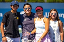 网球圈富家千金“三富”埃拉：出身名门，赛场逐梦。