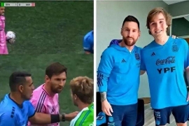 梅西罕见失态!联赛杯决赛被曝威胁对手:有我在你别想进国家队。