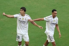 皇马1-0尤文图斯晋级世俱杯八强，贡萨洛-加西亚头球制胜.