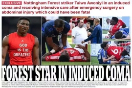 英超赛场突发悲剧！27岁锋霸重伤昏迷进ICU，生命垂危将迎两场生死手术。