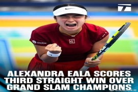 菲律宾19岁网坛新星闪耀，名宿盛赞有望超越萨巴伦卡、斯瓦泰克。