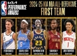 NBA官方揭晓2024 - 25赛季最佳防守阵容名单，引发广关注。。