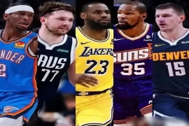 NBA西部全明星阵容一基本确定了11位球员，仅剩下一个名额有待揭晓。