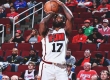 NBA常规赛，火箭队主场对阵76人队，豪取7连胜。