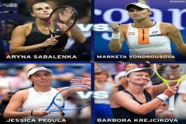  欧洲小国人才辈出！3人同进美网8强，历史首次，郑钦文狂跌至第21。