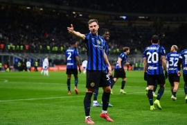 意甲第17轮,国际米兰主场2-0战胜科莫。卡洛斯-奥古斯头球破门。